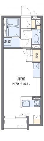 レオネクストなかたの間取り画像