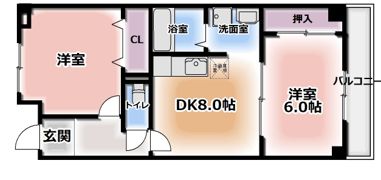 グリーンピア東寝屋川の間取り画像