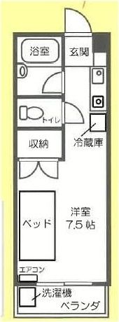 イマージュ吉野の間取り画像