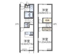 レオパレスグレシアの間取り画像