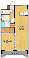 ユリシーズKの間取り画像