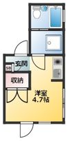 ヒューゲルハイム三軒茶屋の間取り画像