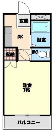 メゾンプリンスの間取り画像