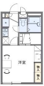 レオパレスグランシャリオ Bの間取り画像