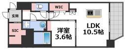 ファーストフィオーレ新町ファジスタの間取り画像