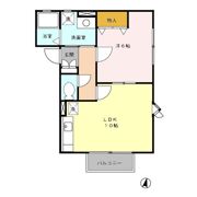 ソレイユハイツの間取り画像