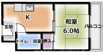シャトーピネールの間取り画像