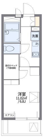 レオパレスシャルマンⅡの間取り画像