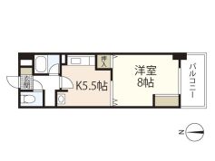 プレステージ榎町の間取り画像