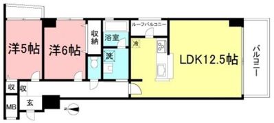 アーバンコート南烏山の間取り画像