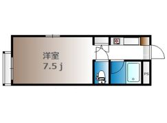 ハイム学南の間取り画像