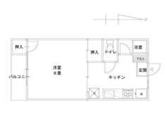 マンション島村の間取り画像