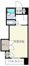 Collection中崎Ⅰの間取り画像