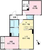 仮称）ユアメゾン山科の間取り画像