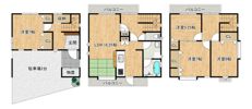 川内1丁目戸建の間取り画像