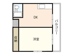 第2ハラダビルの間取り画像