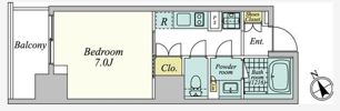 クレストコート中野の間取り画像
