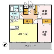フォレストジョウエイの間取り画像