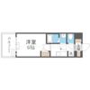 プレサンス京橋GREEN YARDアルミラの間取り画像