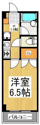 イソハイツの間取り画像