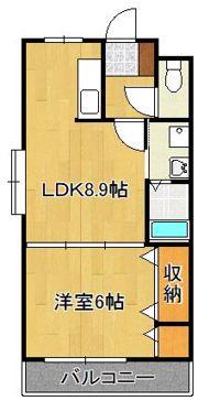 プランドール・Kの間取り画像