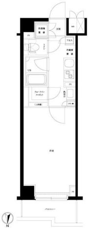 ルーブル亀戸天神前の間取り画像