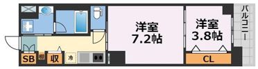 スプランディッド堀江の間取り画像