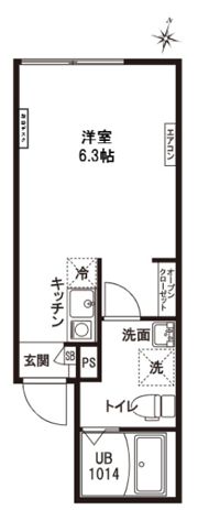 レピュア王子神谷レジデンスⅡの間取り画像