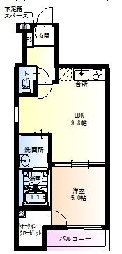 フジパレス淡路Ⅴ番館の間取り画像