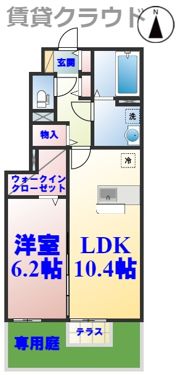 フェリオ・ヴィアーレの間取り画像