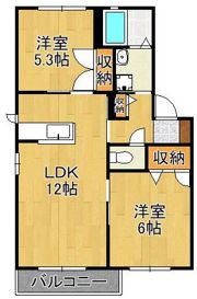 メイプルJの間取り画像