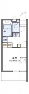 レオパレスカメリアの間取り画像