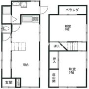 河北東町戸建の間取り画像