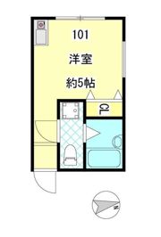 パティオ板橋徳丸の間取り画像