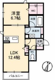 LaVita（ラ・ヴィータ）の間取り画像