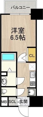 ArtizA新大阪D.C.の間取り画像
