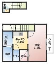 クローバーヒルズの間取り画像
