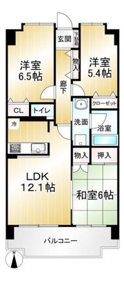ライフステージ武蔵野の間取り画像