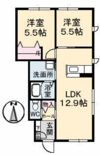メープルコートNAKAO C棟の間取り画像