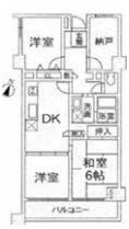 城山グランコートの間取り画像