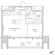 ザ・パークハビオ北千住の間取り画像