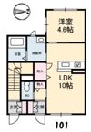 フォレスト吾妻の間取り画像
