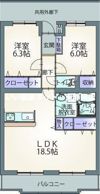 ヴィラ・エトワールの間取り画像