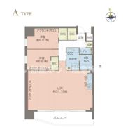 プレジオ北浜の間取り画像
