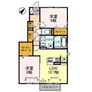 ジュネス東岩瀬 Aの間取り画像