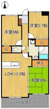 珪州館IIの間取り画像
