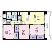 ヴィラ・クラッセ 広の間取り画像