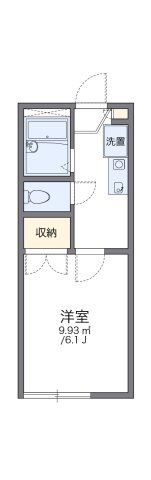 レオパレスグリーンヒルズ上水本町の間取り画像