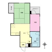 パークハイム山手Ⅰの間取り画像