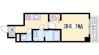 アドバンス神戸ラフィナートの間取り画像